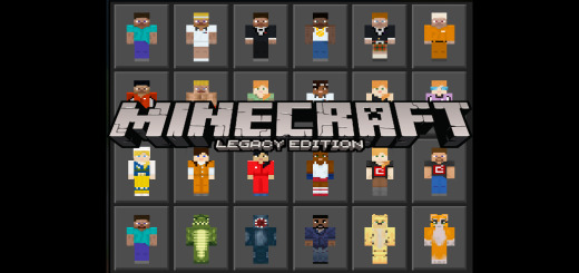 Minecraft Legacy Skinpack -Revived-